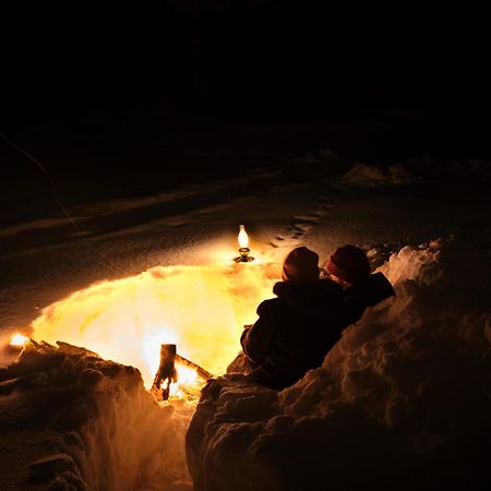 Hotel Langforsen Glamping & Lapland Experience Lapptrask Zewnętrze zdjęcie